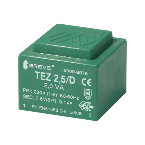 TEZ 2,5/D 230/ 7,5V